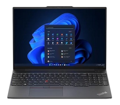 LENOVO Laptop ThinkPad E16 Gen 1 / AMD Ryzen 5 7530U, 16", 1920x1200, 16GB, 512GB SSD, Windows 11 Pro, crni